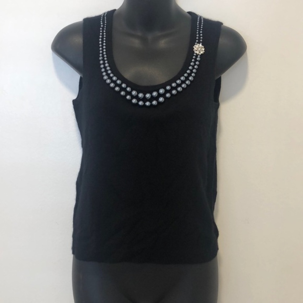 Cynthia Steffe Black Cashmere Sweater XS